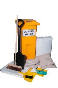 130L Oil Wheelie Bin Spill Kit